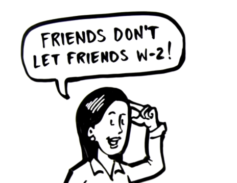 Friends Don't Let Friends W2