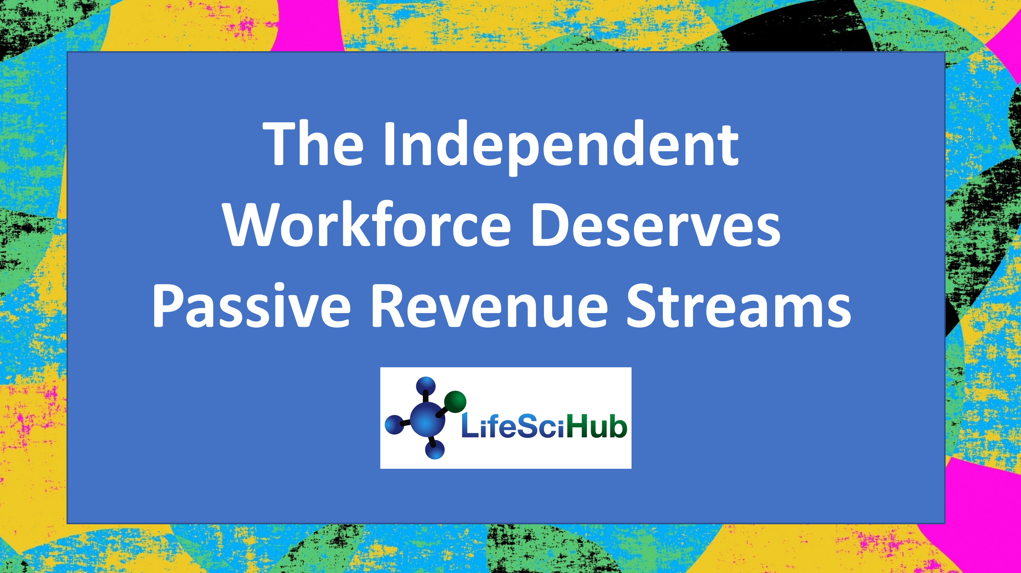 Small Independent Experts Deserve Passive Revenue Streams