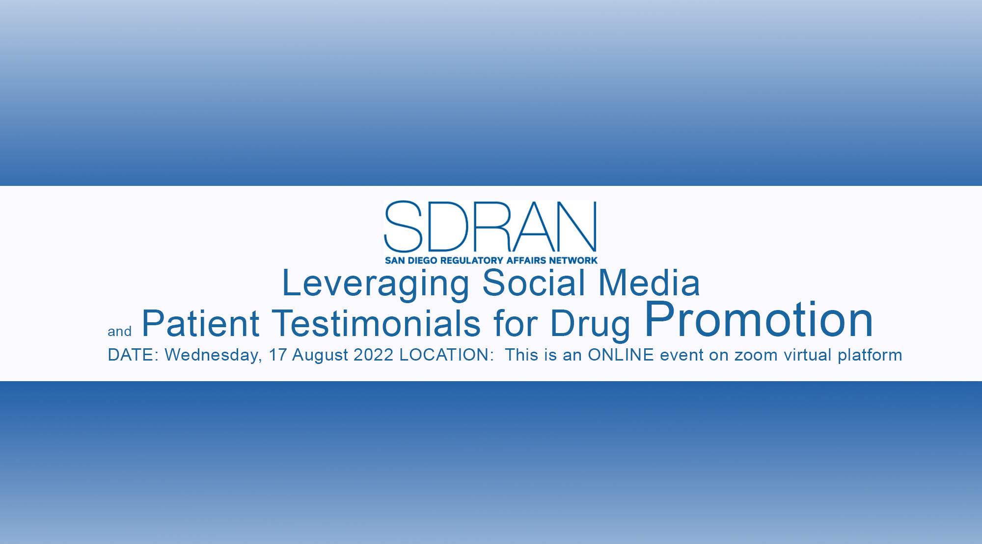 Leveraging Social Media and Patient Testimonials for Drug Promotion and Understanding Interactions with Patient and Advocacy Groups